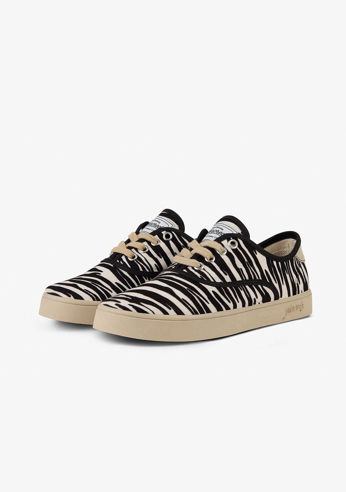 MERCREDY Shoes Zebra Ecological Sneakers Mercredy