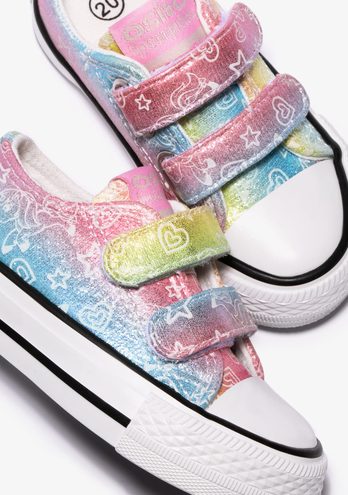 OSITO BASKET Baby´s Multicolour Glow In The Dark Sneakers