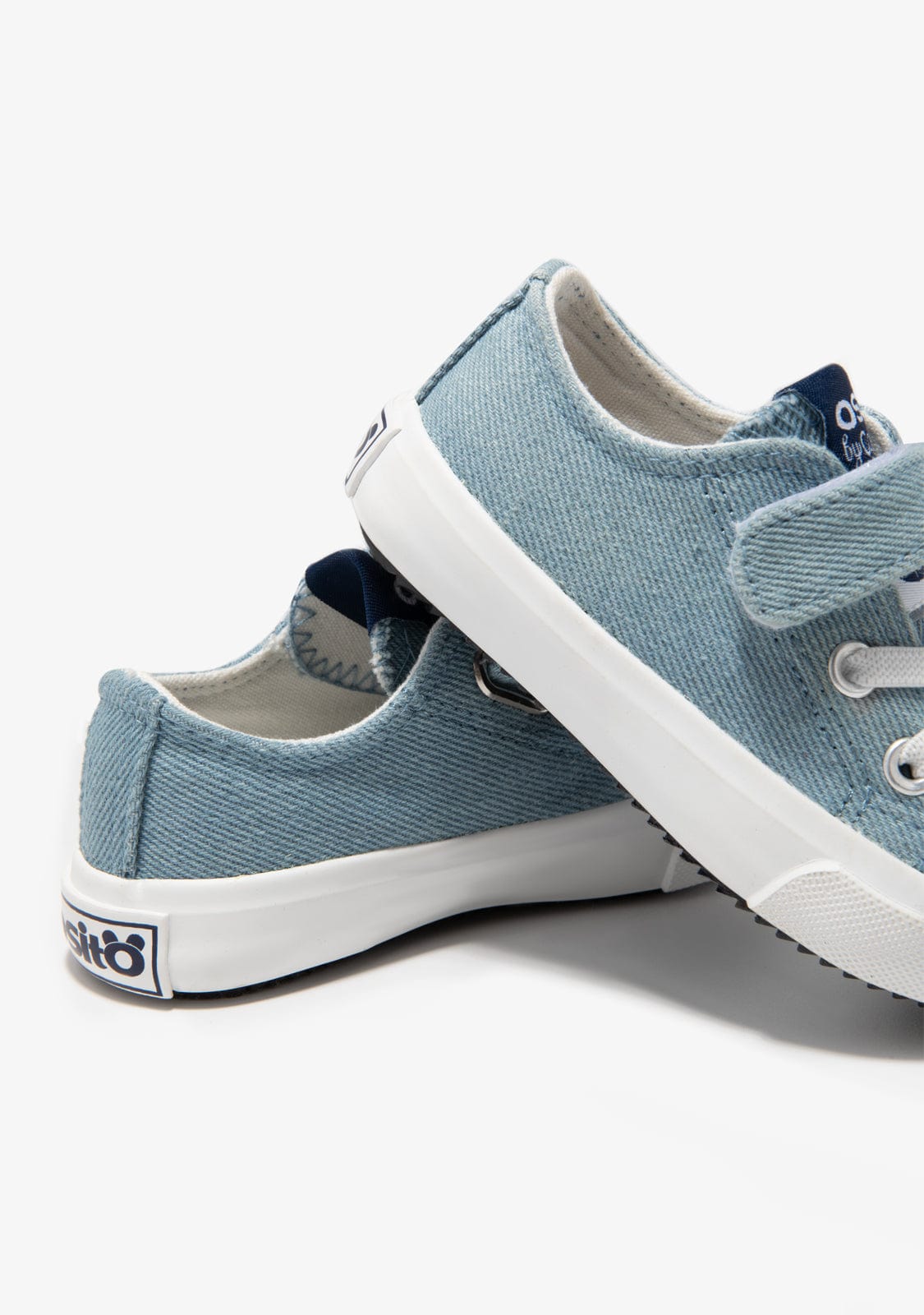 OSITO BASKET Denim Elastic Sneakers