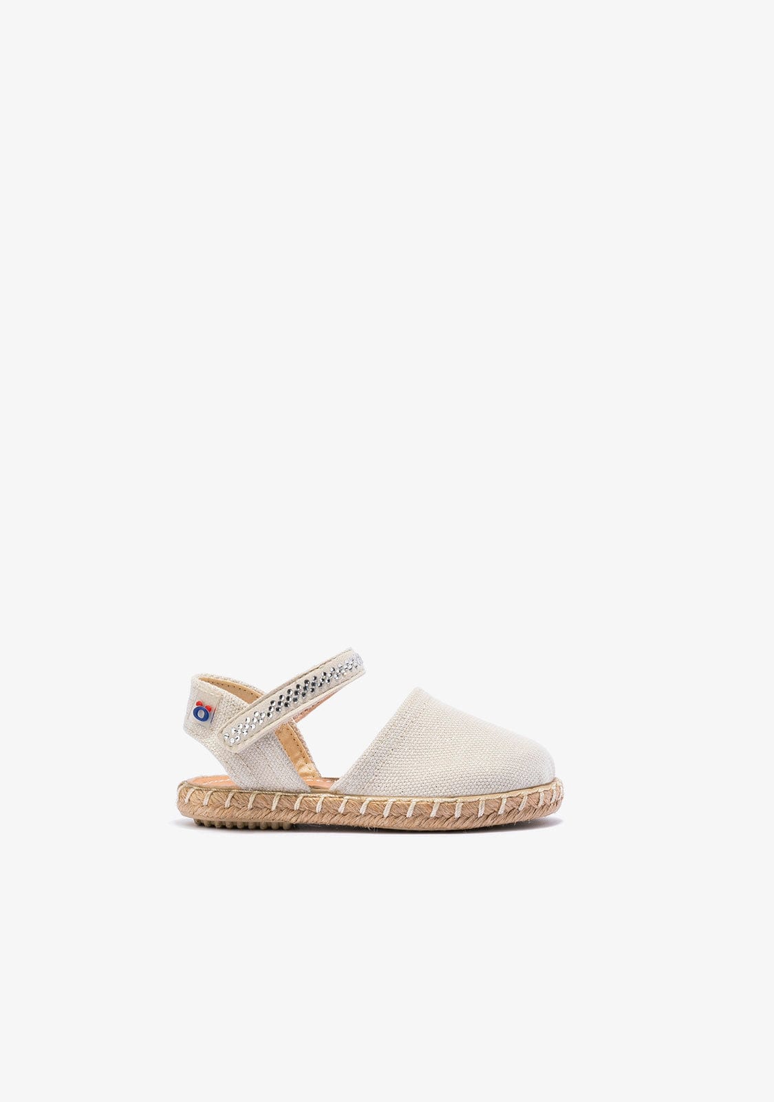 OSITO Shoes Baby's Beige Adherent Strip Espadrilles
