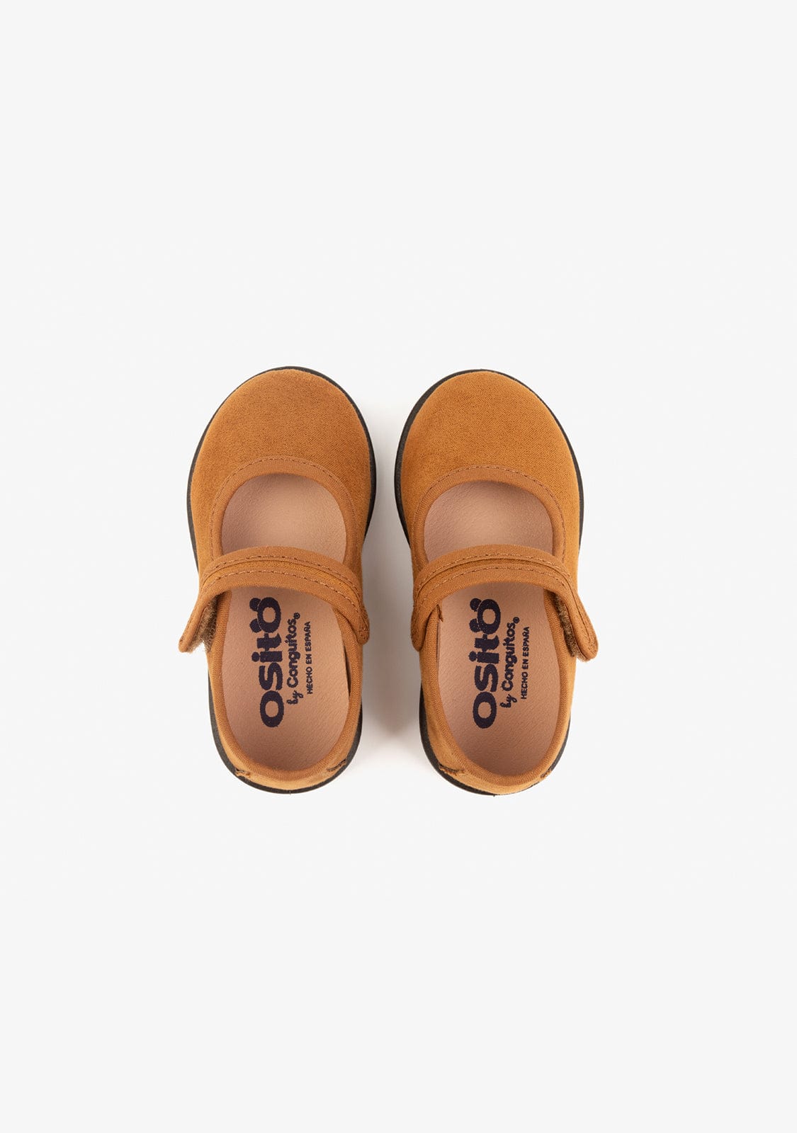 OSITO Shoes Baby's Brown Water Repellent Mary Janes