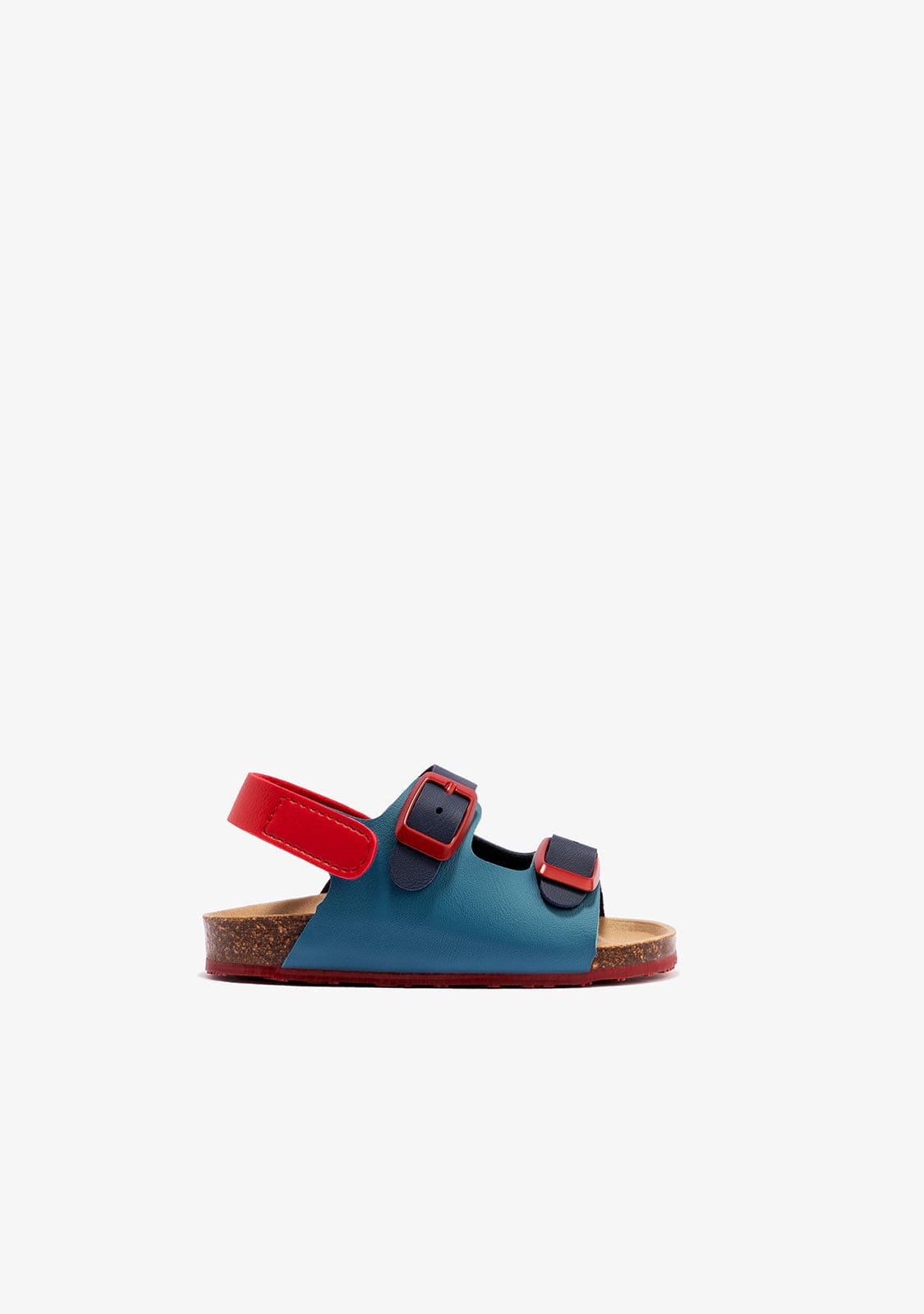 OSITO Shoes Baby's Multicolour Blue Bio Sandals