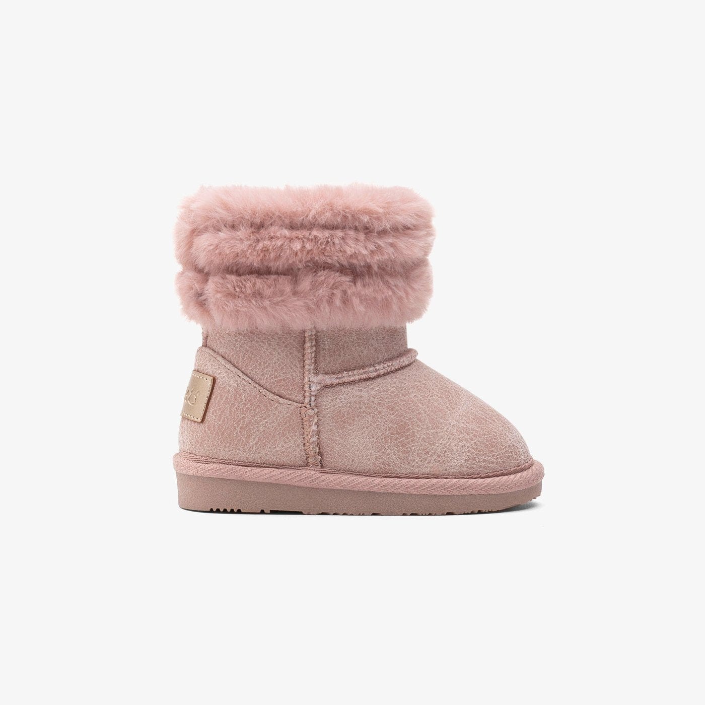 Baby s Pink Fur Australian Boots