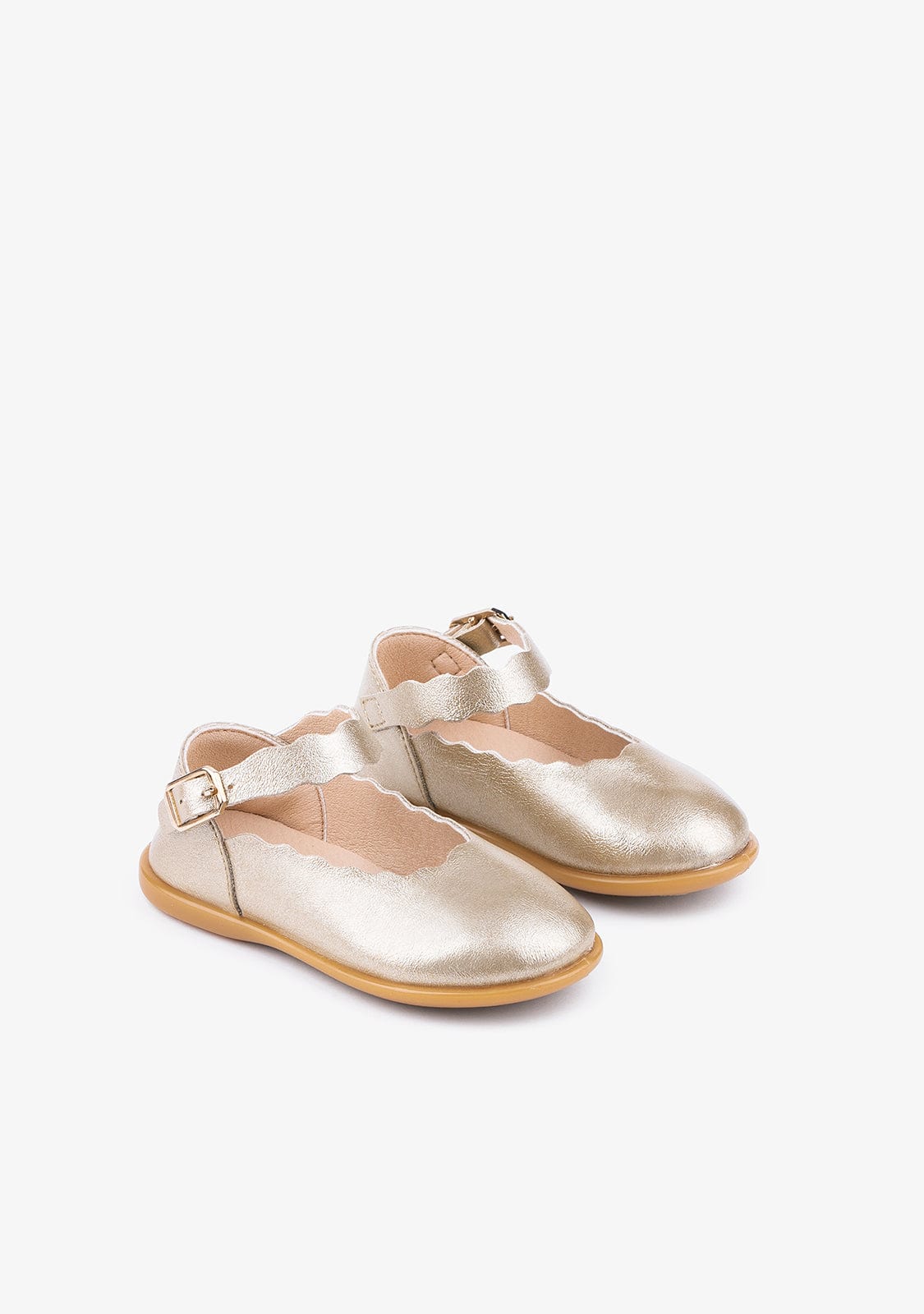 OSITO Shoes Baby's Platinum Waves Mary Janes