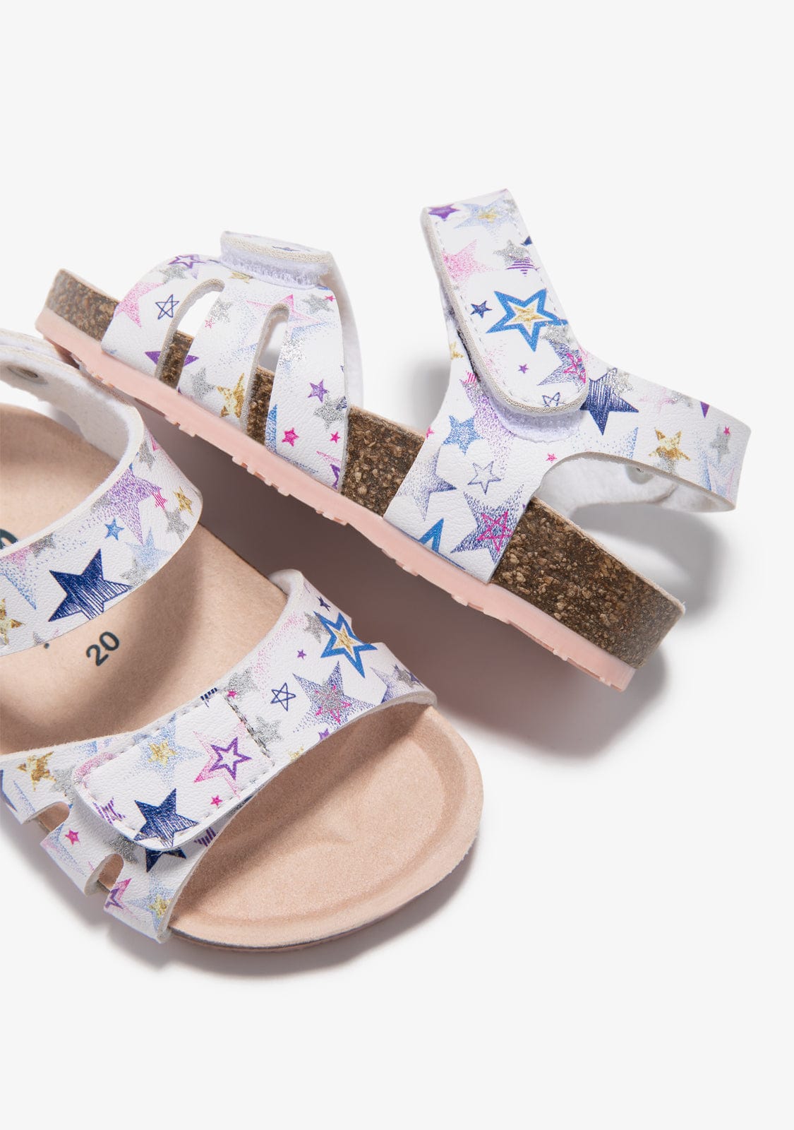 OSITO TIRAS Baby´s Multicolour Stars Bio Sandals