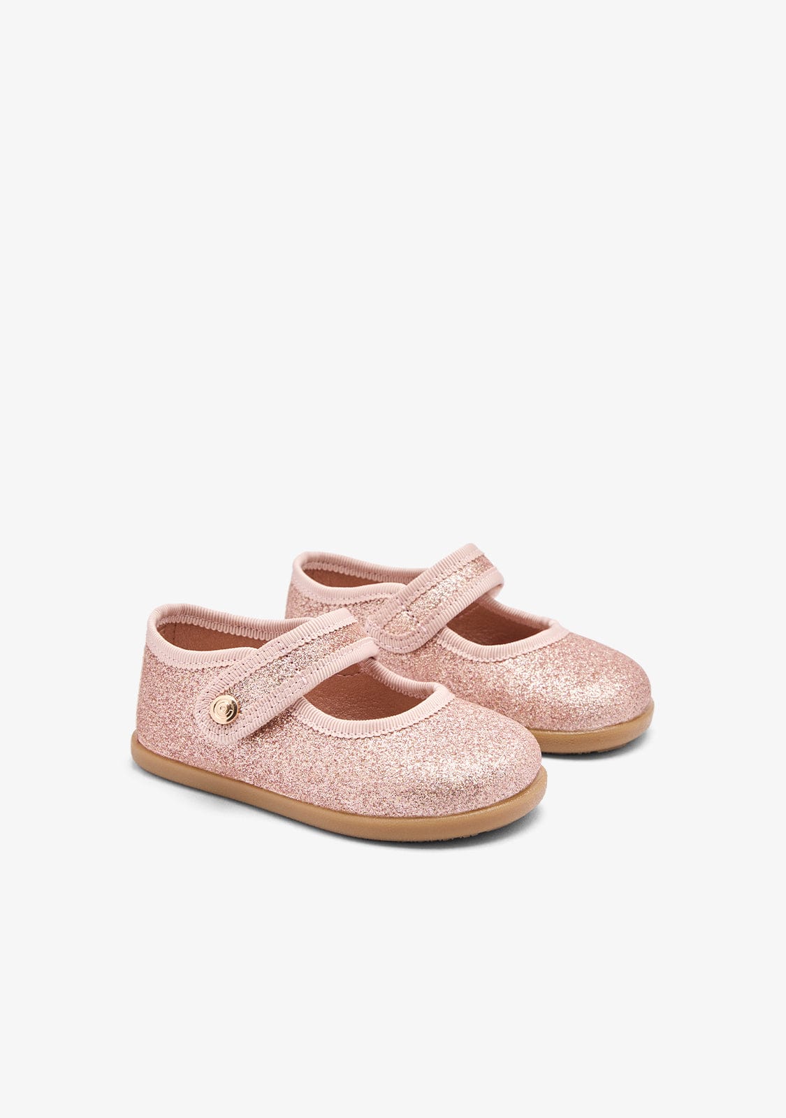 TECNOBABY ZAPATOS / BAILARINAS Pink Respectful Glitter Mary Janes