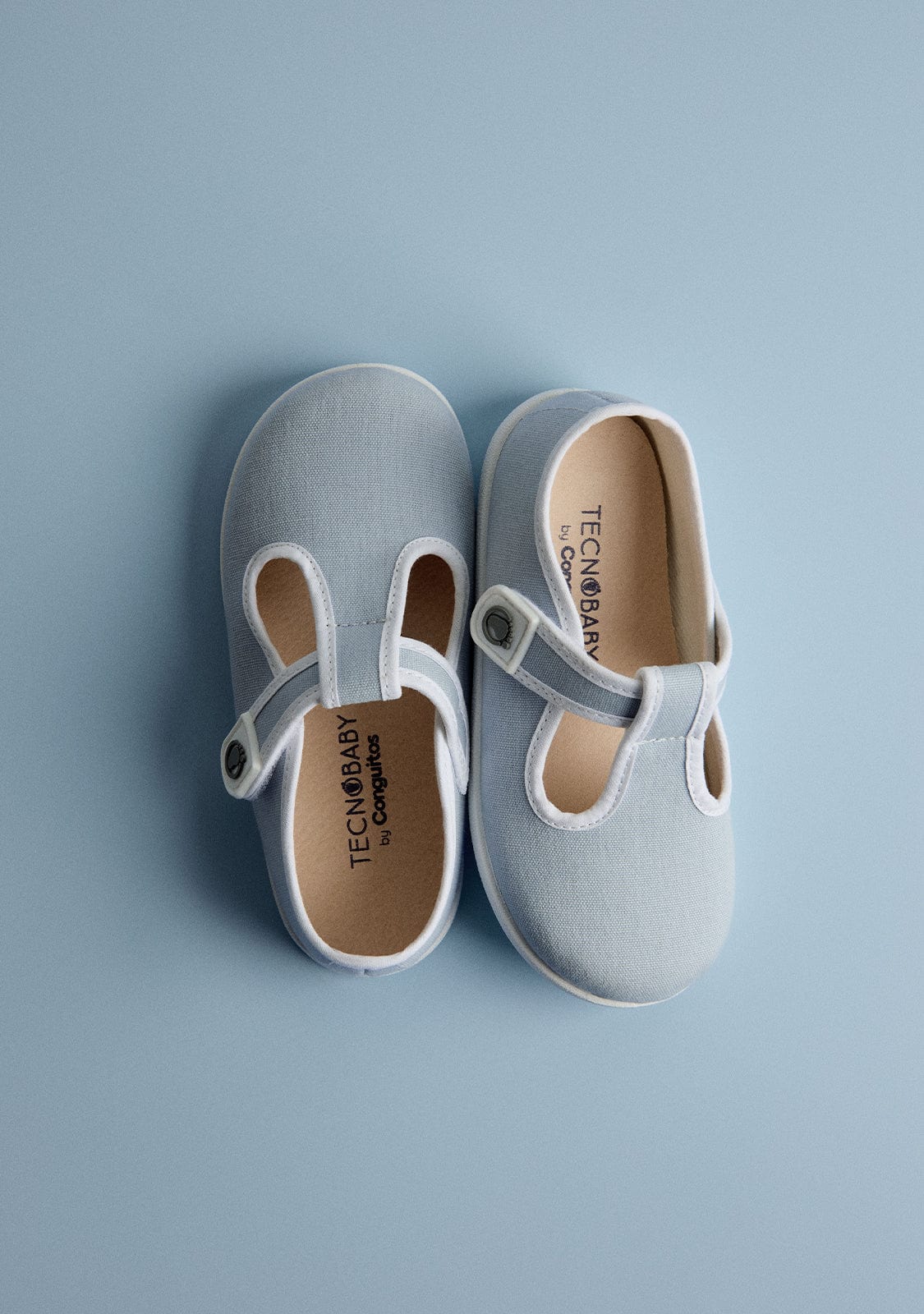 TECNOBABY ZAPATOS / SANDALIAS / TIRAS Baby´s Sky Canvas Respectful Mary Janes