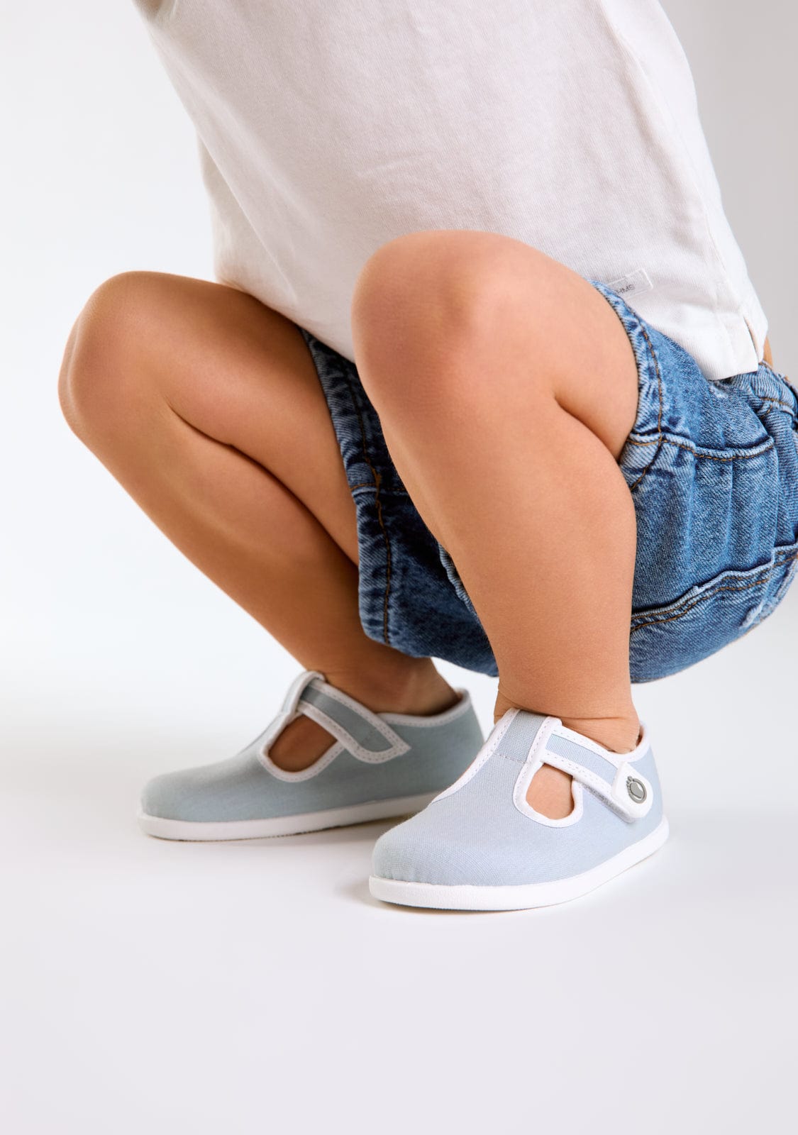 TECNOBABY ZAPATOS / SANDALIAS / TIRAS Baby´s Sky Canvas Respectful Mary Janes