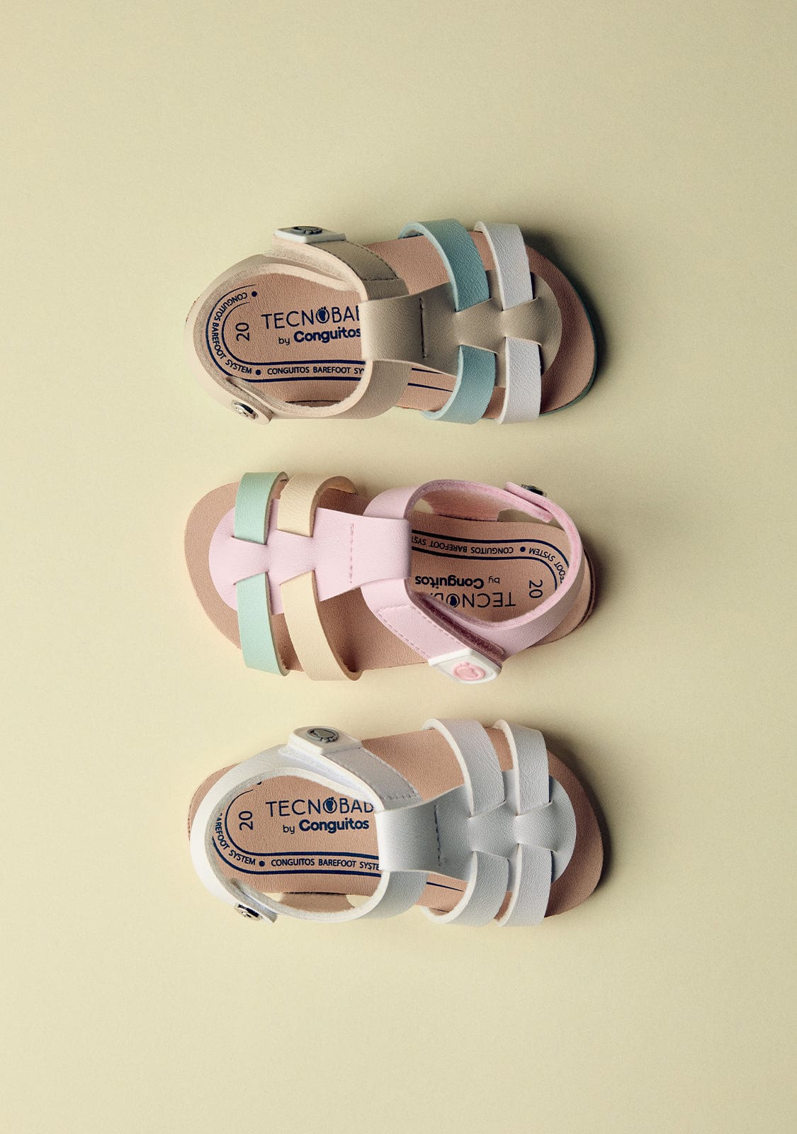TECNOBABY ZAPATOS / SANDALIAS / TIRAS Beige / Multi Champion Respectful Sandals
