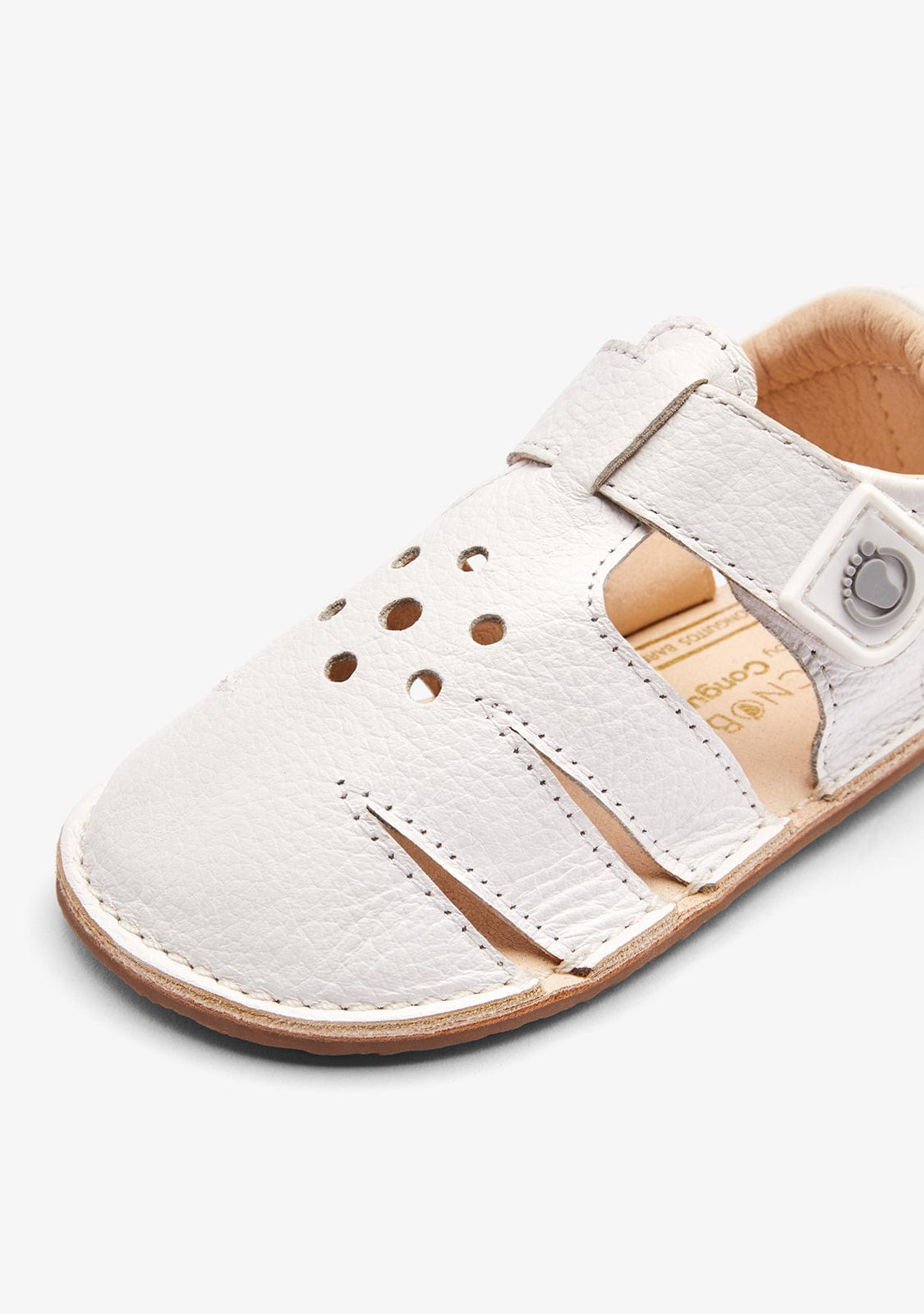 TECNOBABY ZAPATOS / SANDALIAS / TIRAS White Respectful Dots Sandal