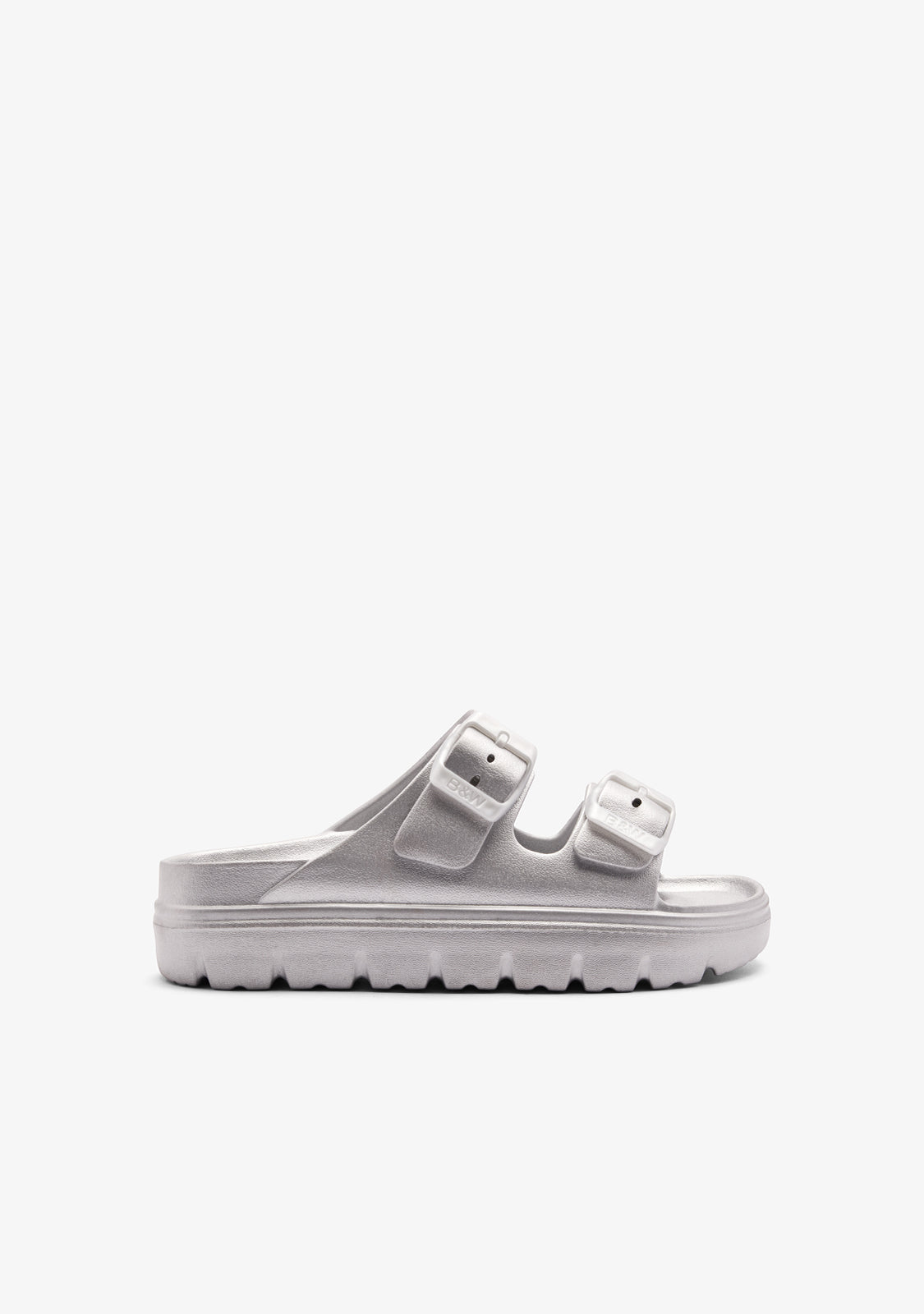 Silver Soft Bio Sandals