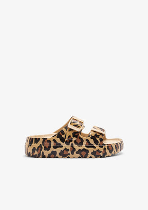 Sandalias Soft Bio Leopardo