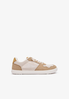 Beige White Barefoot Goflex Sneakers