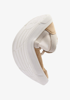 Beige White Barefoot Goflex Sneakers