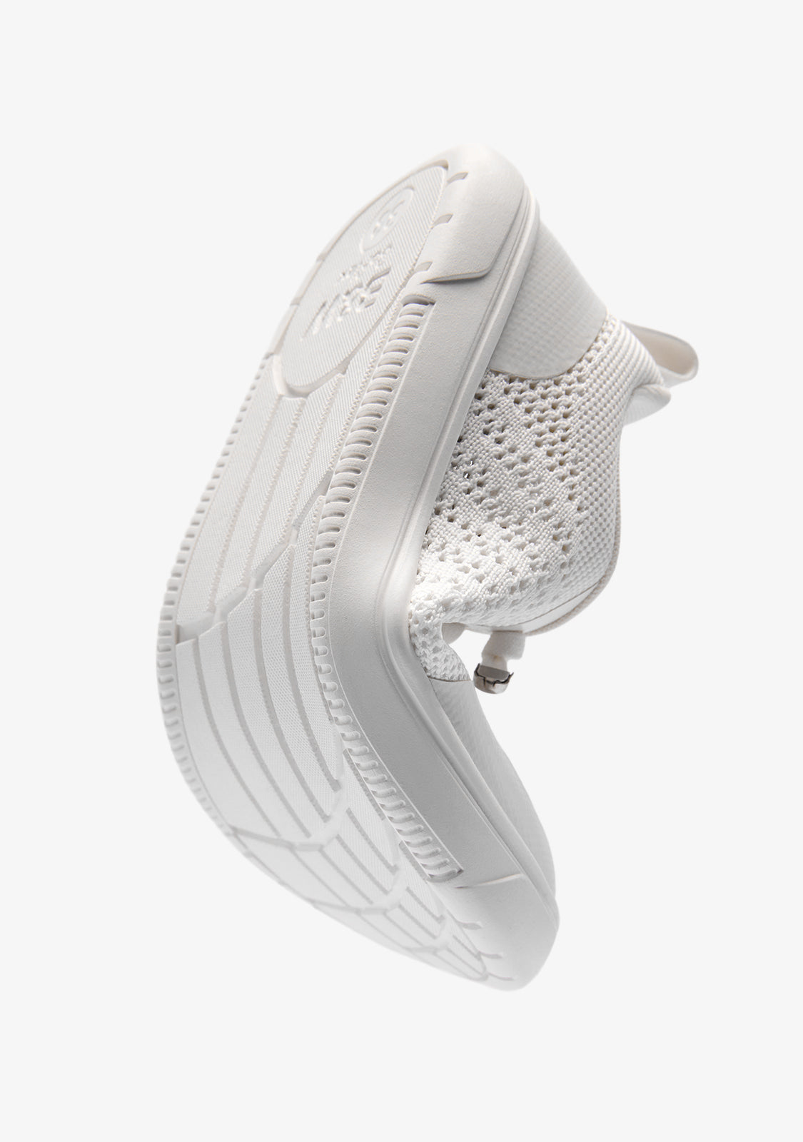 White Embroidery Barefoot Goflex Sneakers