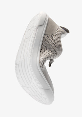 Beige Embroidery Barefoot Goflex Sneakers