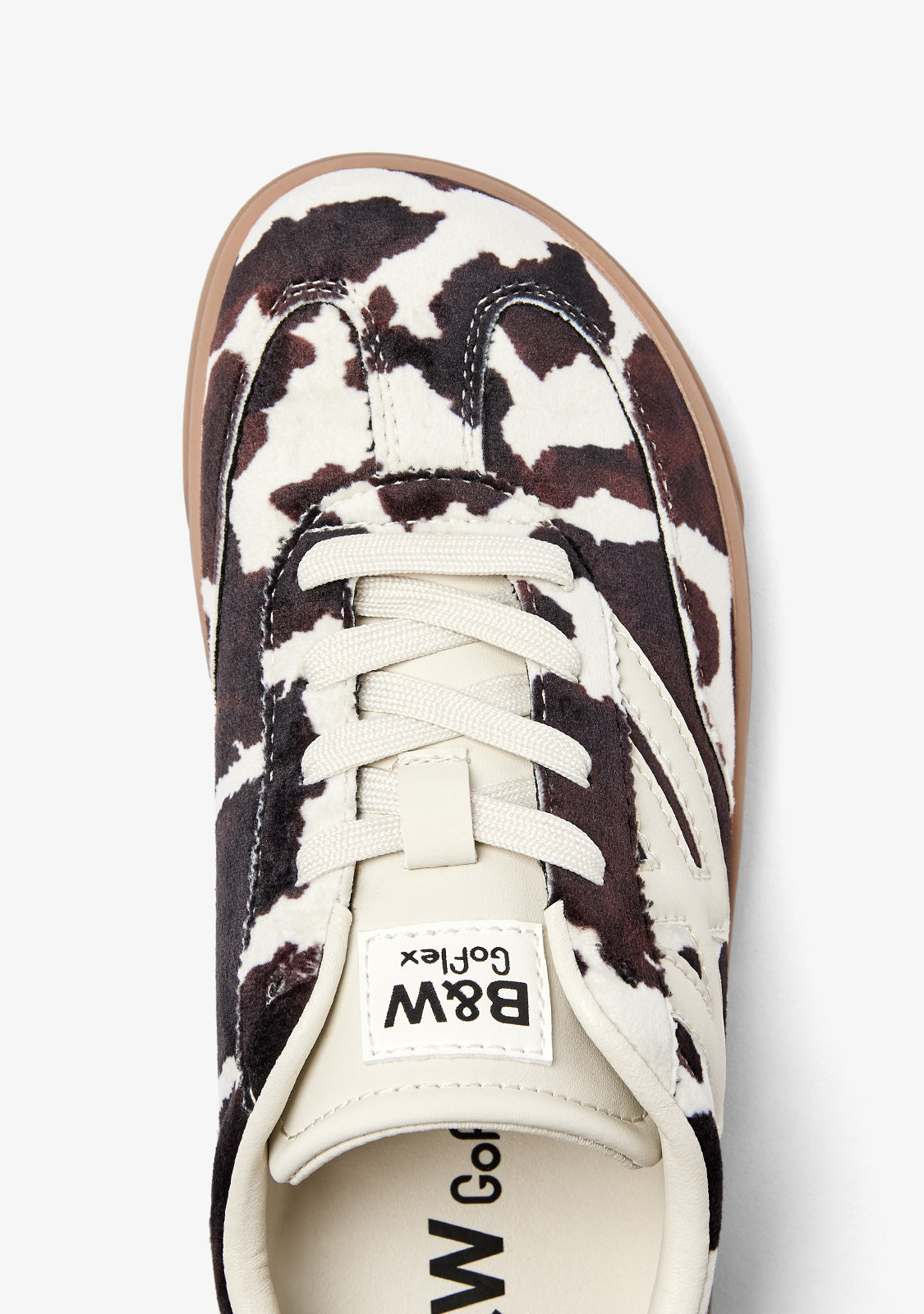Sneakers Barefoot Print Cow