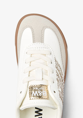 Sneakers Barefoot Glitter White