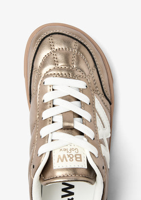 Zapatillas Barefoot Bronce Logo