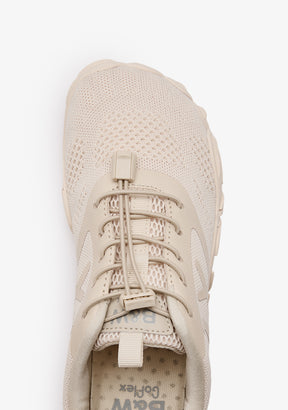 Zapatillas Barefoot Goflex Lona Beige