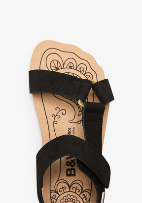 Sandales Barefoot GoFlex à Brides Noires