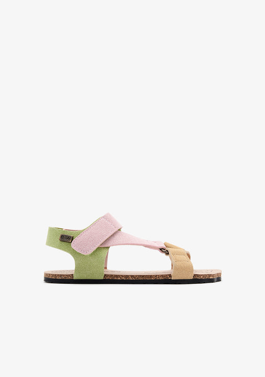 Multi Color Straps Barefoot Goflex Sandals