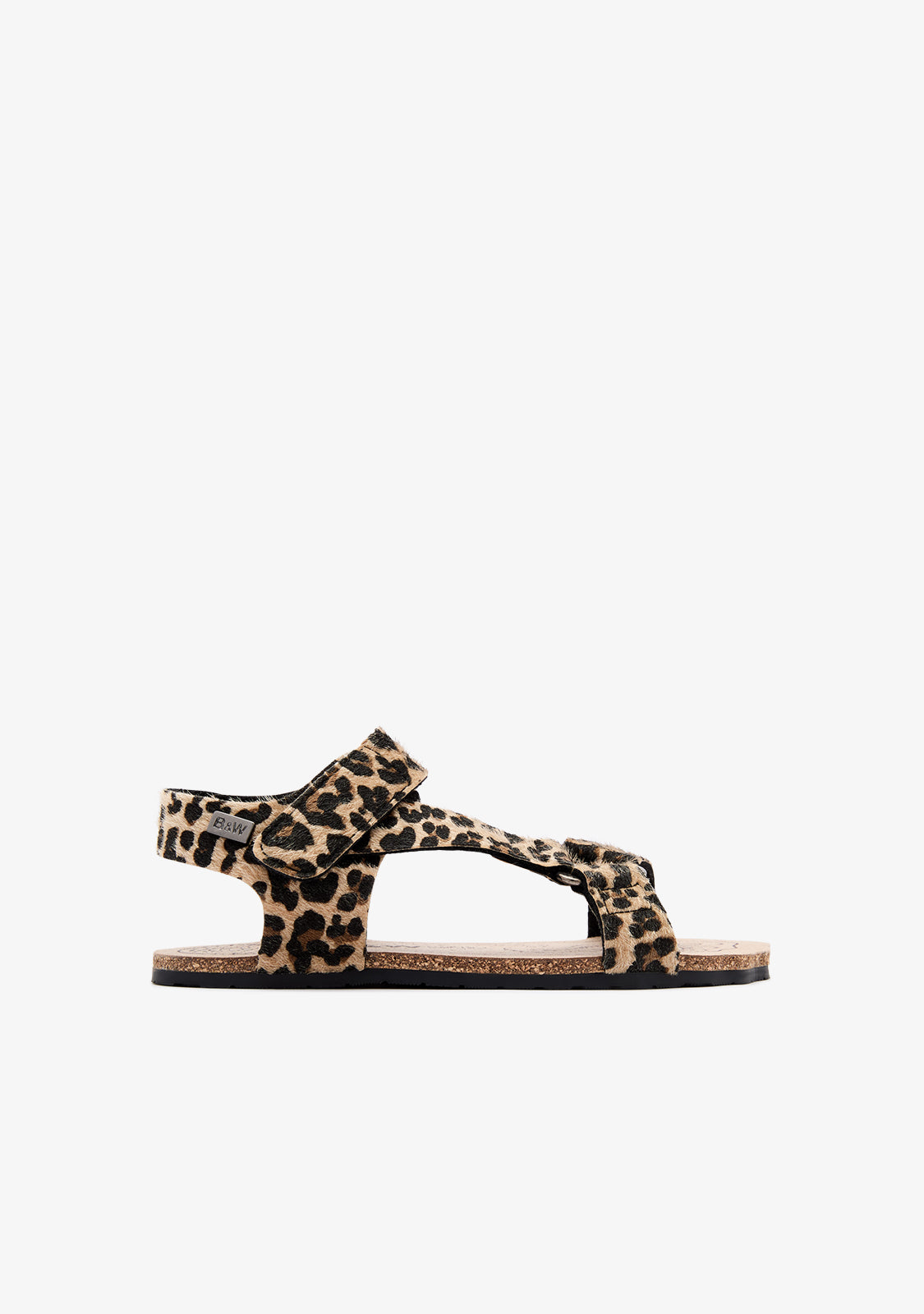 Leopard Straps Barefoot Goflex Sandals