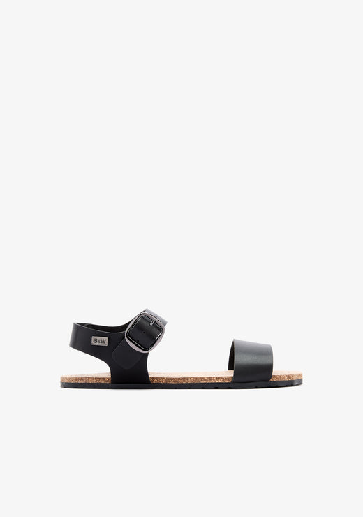 Black Strap Barefoot Goflex Sandals