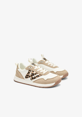 Sneakers Barefoot Bianche e Leopardo