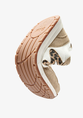 Sneakers Barefoot Bianche e Leopardo
