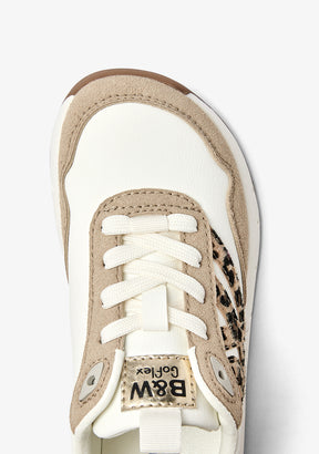 Sneakers Barefoot Bianche e Leopardo