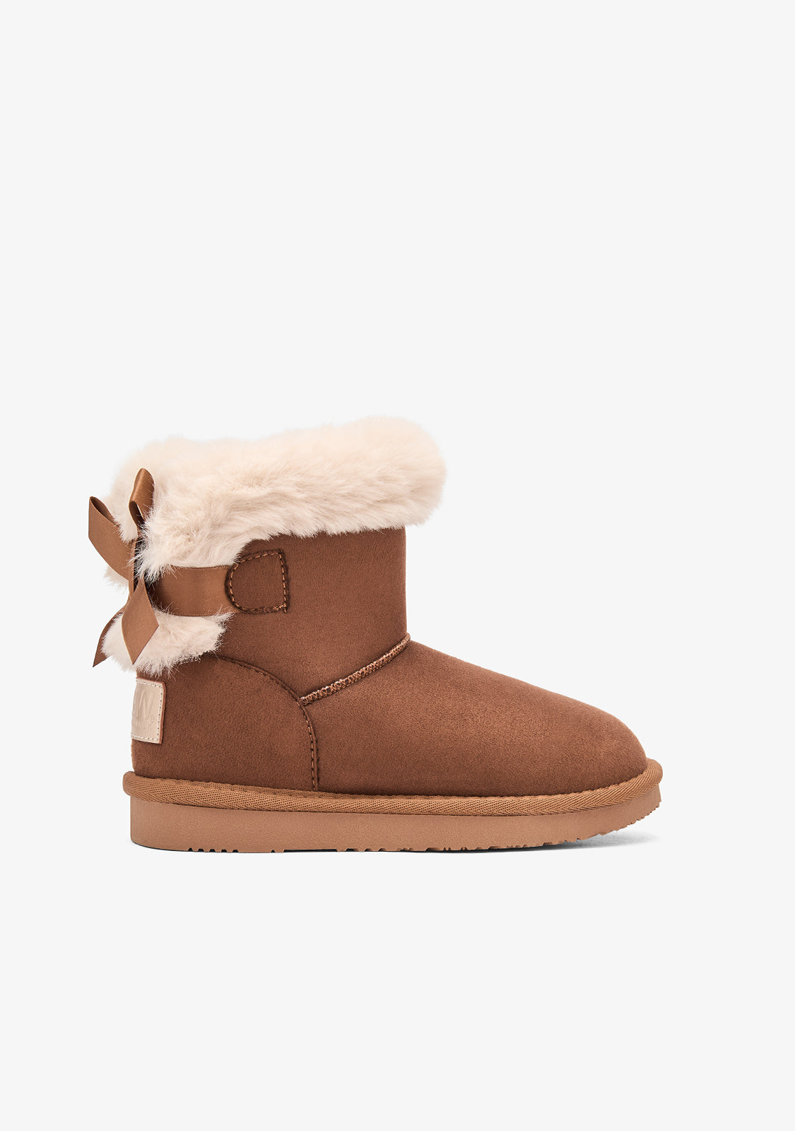 Stivali australiani con fiocco color tan