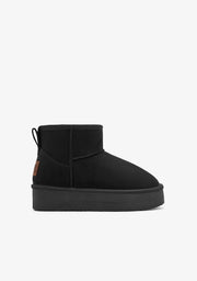 Australian Boot High Schwarz