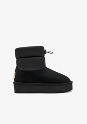 Bottes australiennes noires à lacets