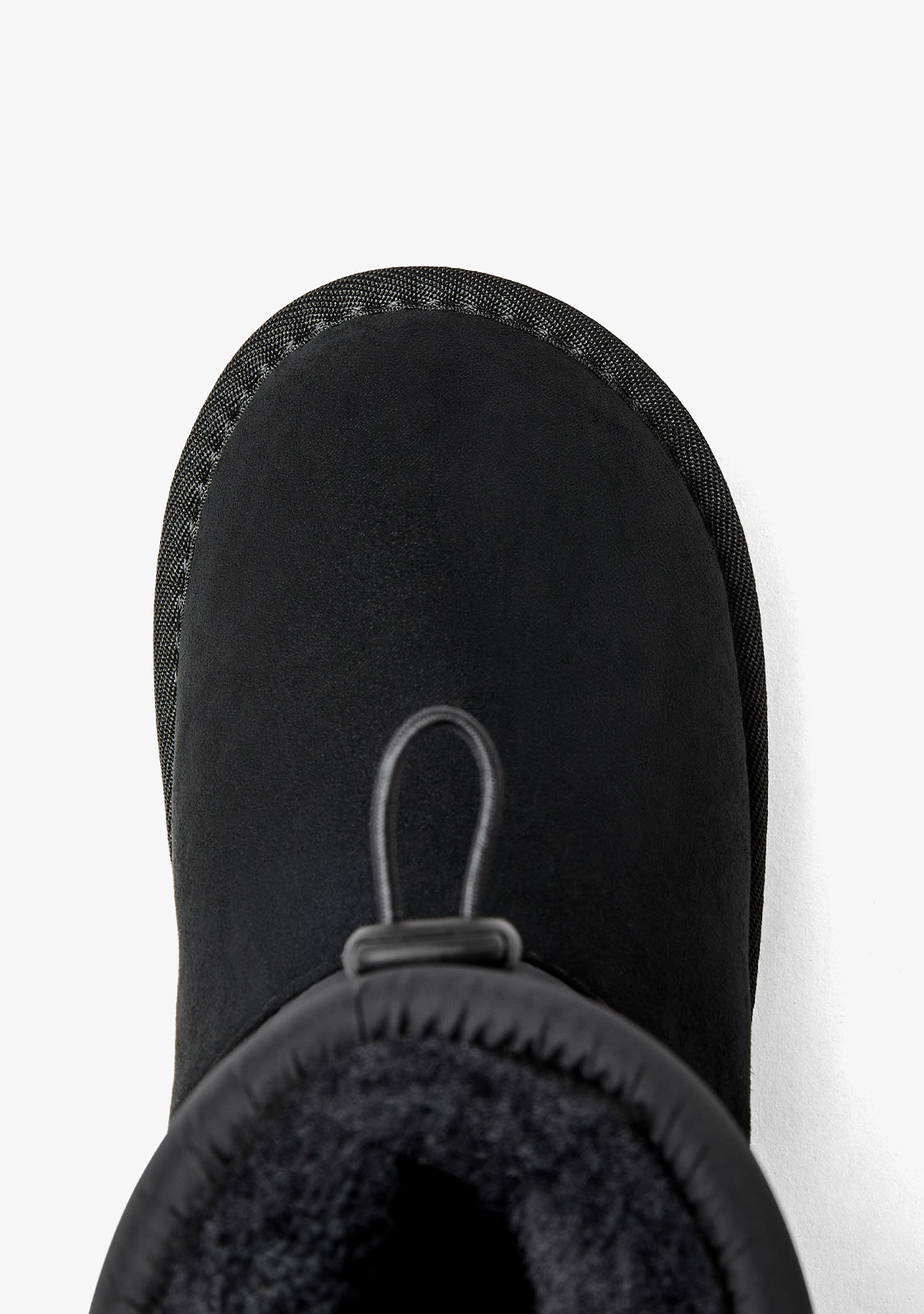 Schwarze australische Schnürboots