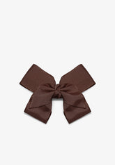 CONGUITOS ACCESORIOS / COLETEROS FAILLE BOW BROWN
