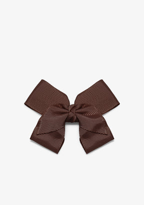 CONGUITOS ACCESORIOS / COLETEROS FAILLE BOW BROWN
