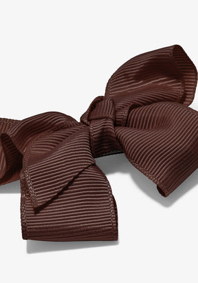 Faille Bow Brown