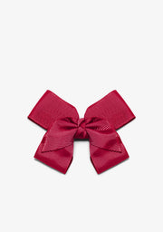 CONGUITOS ACCESORIOS / COLETEROS FAILLE BOW BURGUNDY