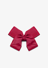 CONGUITOS ACCESORIOS / COLETEROS FAILLE BOW BURGUNDY