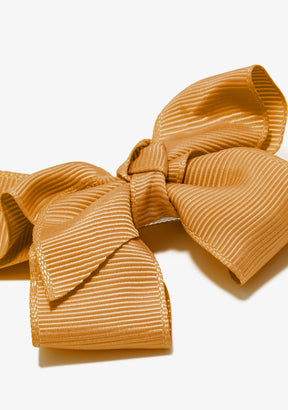 Faille Bow Taupe