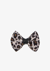 CONGUITOS ACCESORIOS / COLETEROS FAILLE BOW LEOPARD