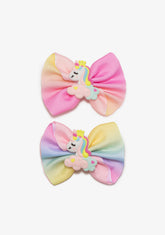CONGUITOS ACCESORIOS / COLETEROS FAILLE UNICORN BOW MULTI
