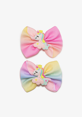 CONGUITOS ACCESORIOS / COLETEROS FAILLE UNICORN BOW MULTI