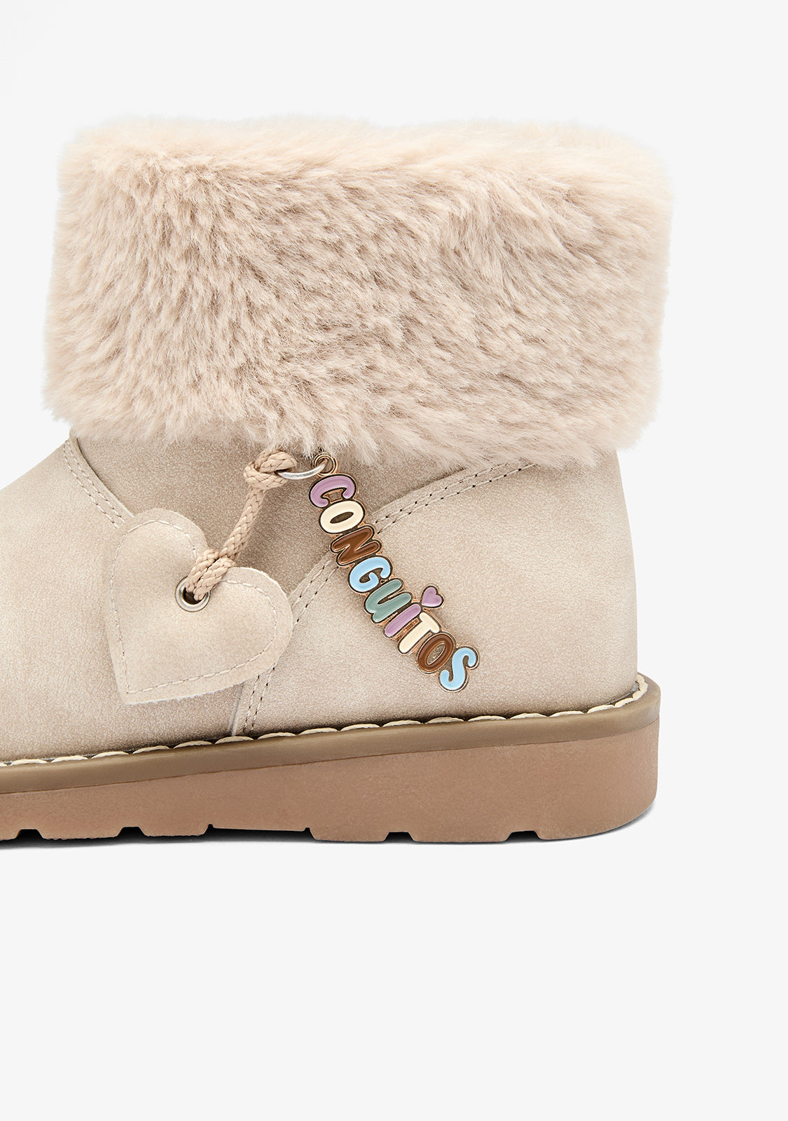 Boots Charm Beige