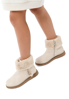 Boots Charm Beige