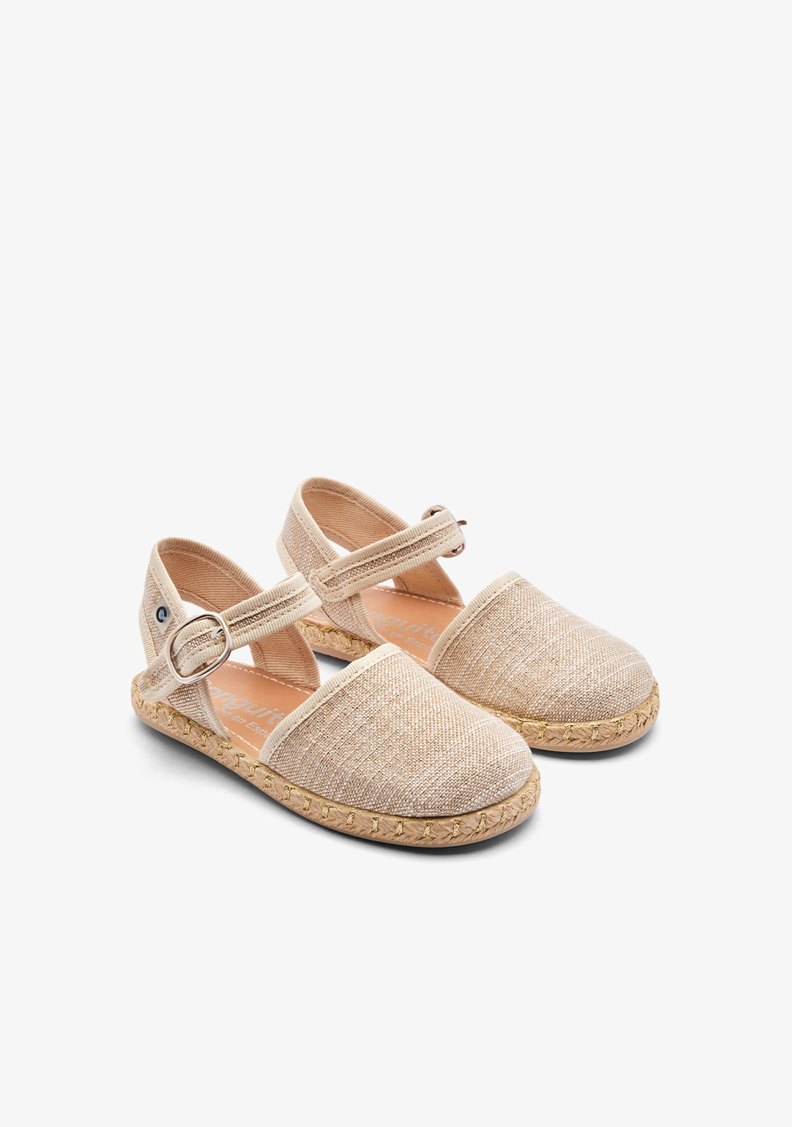 Espadrillas Gold Wire Buckle