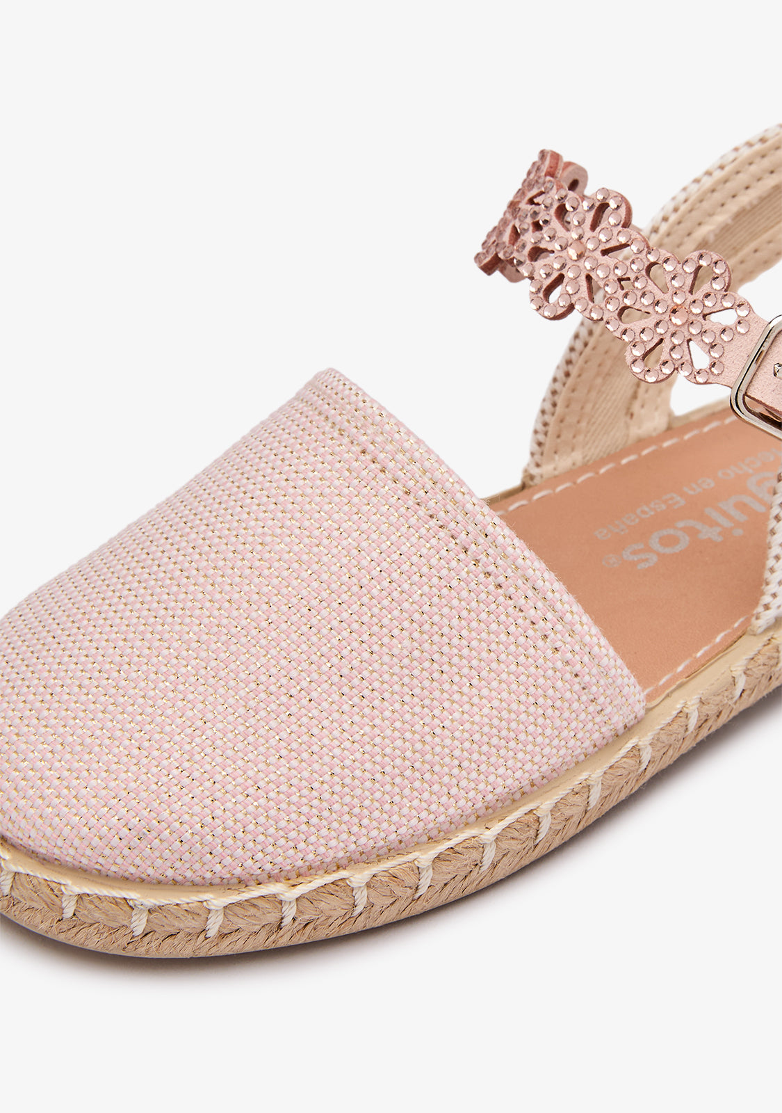 Alpargatas Lona Flores Rosas