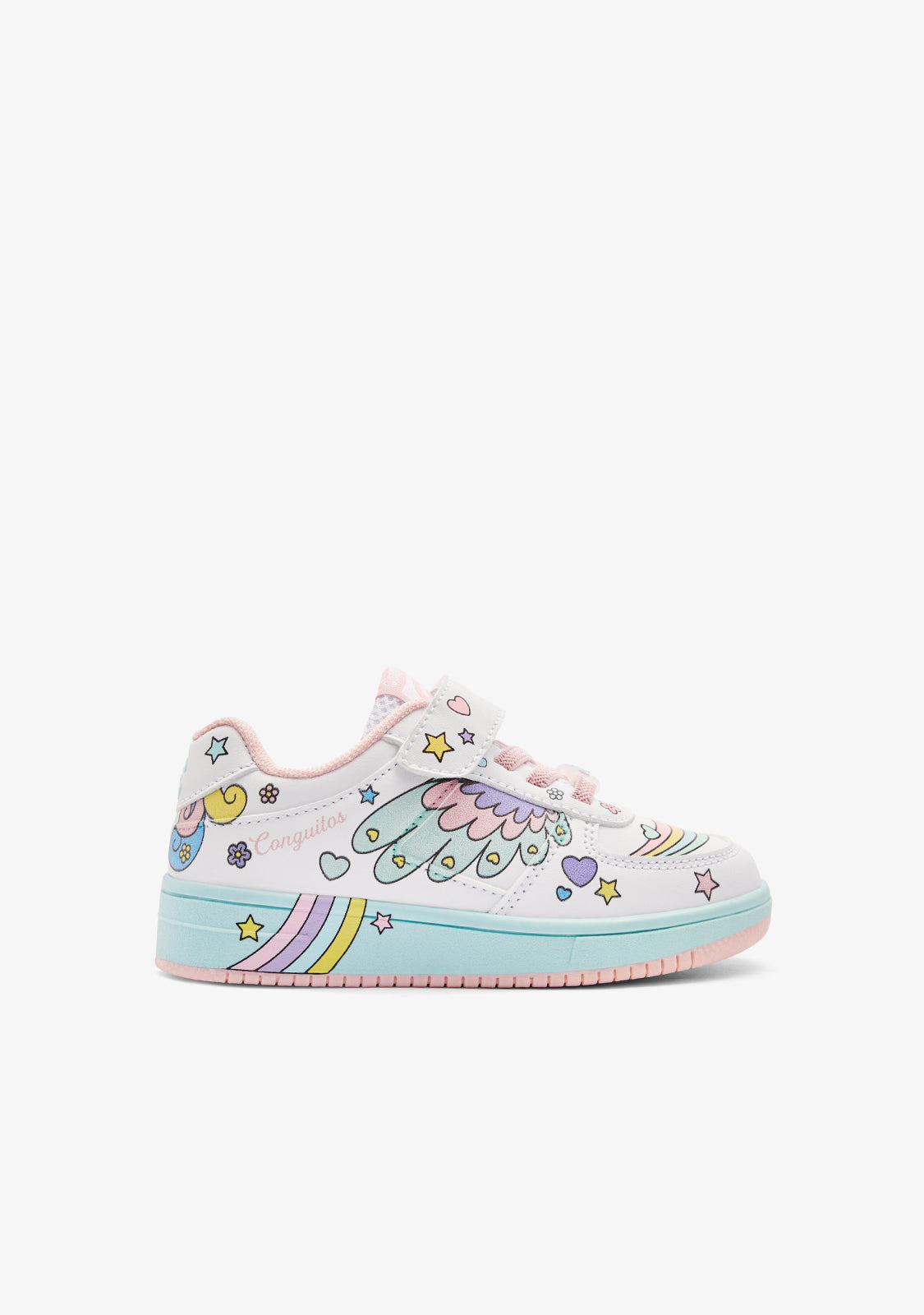 Bunte Regenbogen-Sneakers