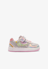 Glitzer- und Regenbogen-Licht Sneaker